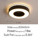 New Design LED Ceiling Light – Modern Corridor, Art Gallery & Balcony Lamp in White & Black - Samanta Factory