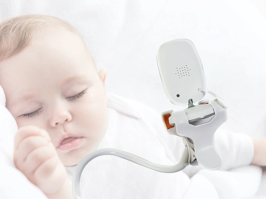 Universal Baby Monitor Camera Holder – Adjustable Long Arm Mount for Crib or Bed - Samanta Factory