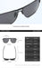 Myopia Reading Glasses for Men – Custom Prescription Alloy Frame with Polarized Lenses - Samanta Factory