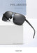 Myopia Reading Glasses for Men – Custom Prescription Alloy Frame with Polarized Lenses - Samanta Factory