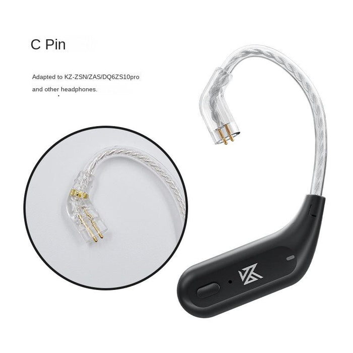 KZ AZ09 Wireless Ear Hook Headset – Bluetooth 5.2, LED Display & IPX5 Waterproof - Samanta Factory
