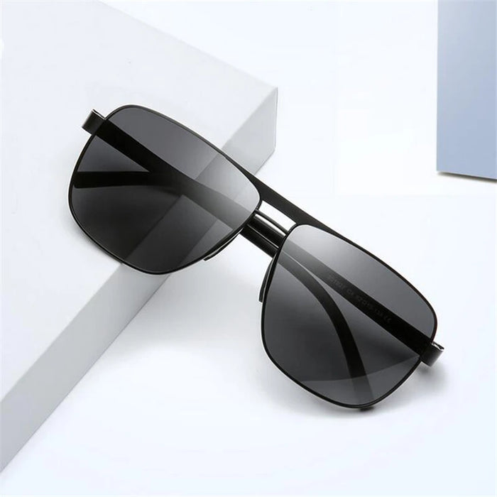Myopia Reading Glasses for Men – Custom Prescription Alloy Frame with Polarized Lenses - Samanta Factory
