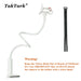 Universal Baby Monitor Camera Holder – Adjustable Long Arm Mount for Crib or Bed - Samanta Factory