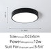 New Design LED Ceiling Light – Modern Corridor, Art Gallery & Balcony Lamp in White & Black - Samanta Factory
