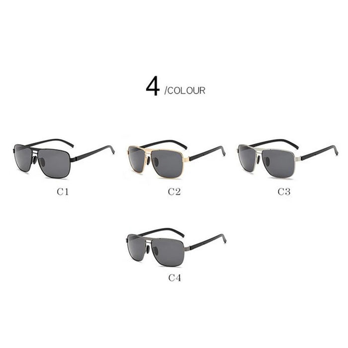 Myopia Reading Glasses for Men – Custom Prescription Alloy Frame with Polarized Lenses - Samanta Factory