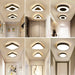 New Design LED Ceiling Light – Modern Corridor, Art Gallery & Balcony Lamp in White & Black - Samanta Factory