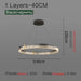 Stylish Nordic LED Pendant Light Fixture with Aluminum Frame & Long-Lasting LEDs - Samanta Factory