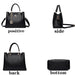 Women’s Shoulder Bag – Soft Leather Tote with Tassel Pendant - Samanta Factory
