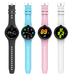Kids 4G Android Smartwatch with Remote Selfie, Voice Assistant, and Round Waterproof Design