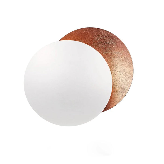 Modern Wall Lamp – Moon Eclipse Design with LED Lighting for Bedroom & Hallways - Samanta Factory