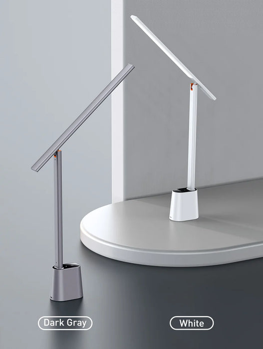 Rechargeable Folding Desk Lamp – Smart Full-Spectrum LED with Auto Dimming