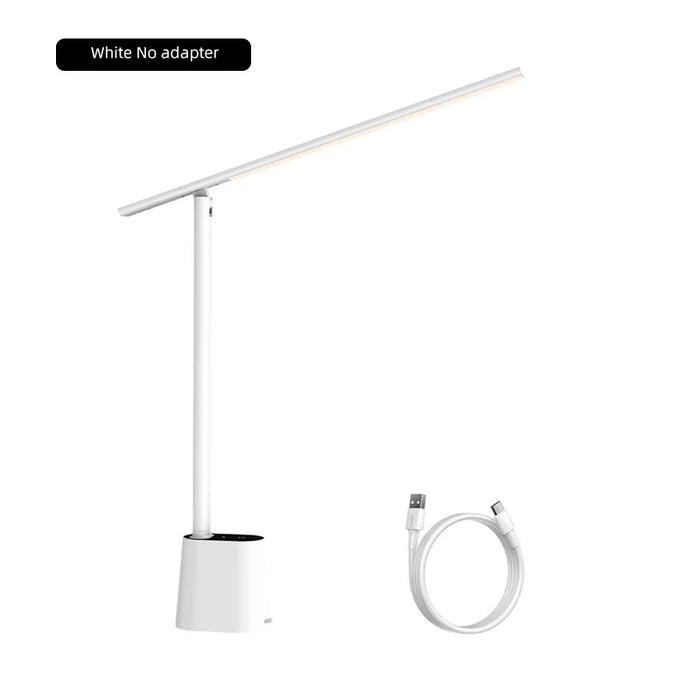 Rechargeable Folding Desk Lamp – Smart Full-Spectrum LED with Auto Dimming