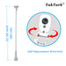 Universal Baby Monitor Camera Holder – Adjustable Long Arm Mount for Crib or Bed - Samanta Factory