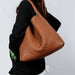 Stylish Split Leather Bucket Shoulder Bag – Versatile Women’s Handbag for Work & Casual Outings - Samanta Factory