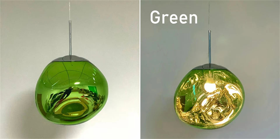 Modern Pendant Light – Energy-Saving LED Cord Fixture with Iron Finish - Samanta Factory