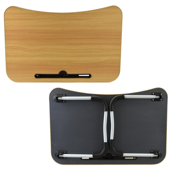 Laptop Bed Table – Foldable, Non-Slip & Portable Desk for Work, Study & Relaxation - Samanta Factory