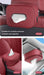 PU Leather Car Tissue Holder – Seat Back & Door Storage - Samanta Factory