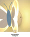 Butterfly Wall Lamp – Colorful LED Acrylic Light for Kids’ Room & Nursery - Samanta Factory