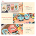 Kids Kitchen & Grocery Play Set – 50-Piece Pretend Cooking & Shopping Toy for Ages 3–6 - Samanta Factory