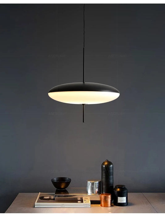 Modern Pendant Light – Flying Saucer Design with LED Illumination - Samanta Factory
