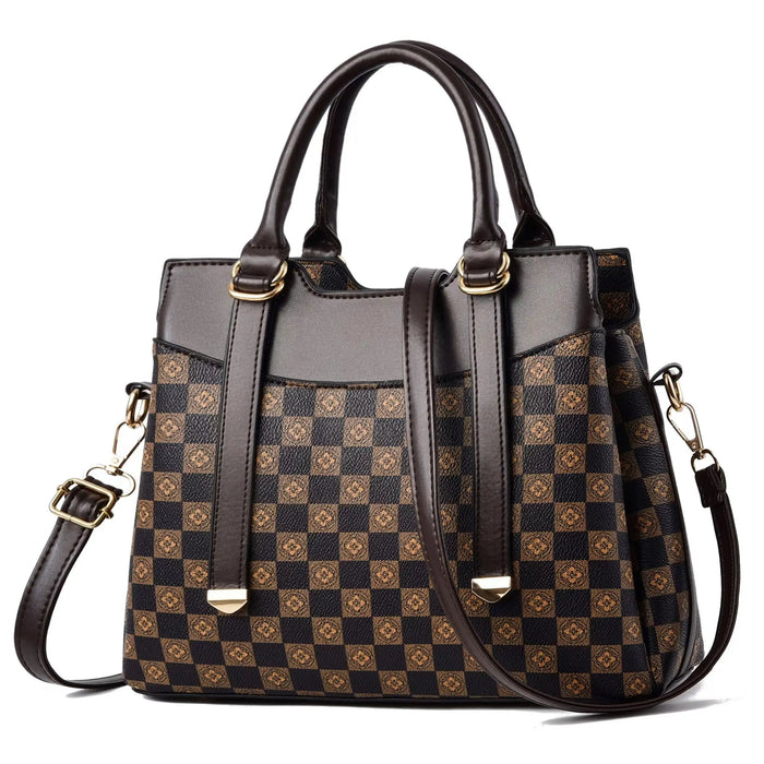 Women’s Luxury Handbag – Large Capacity Shoulder Tote for Travel & Office - Samanta Factory