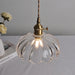 Japanese Glass Pendant Light – Polished Copper Ceiling Lamp for Modern Homes - Samanta Factory