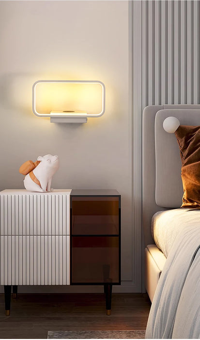 Modern Wall Light – Infinite Dimming LED for Bedroom & Living Room Ambience - Samanta Factory