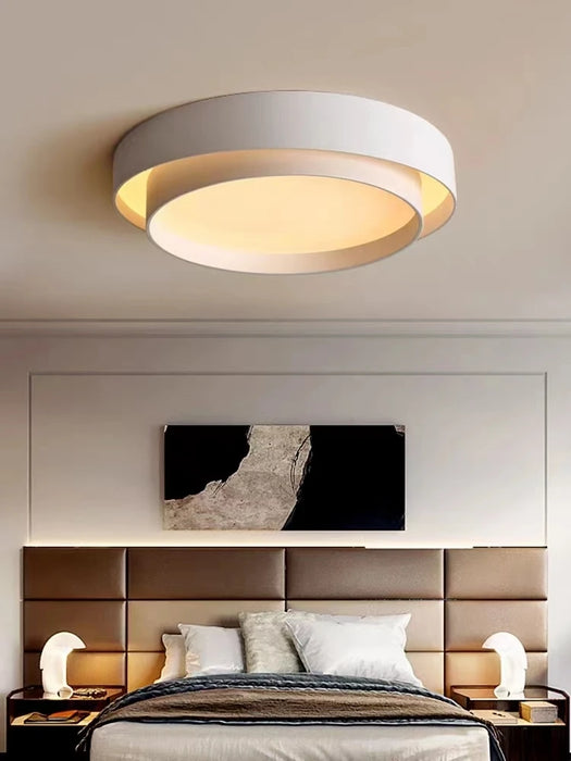 Modern LED Ceiling Light – Dimmable Remote-Control Fixture for Home & Office