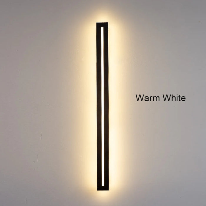 Waterproof LED Wall Sconce – IP65 Long Outdoor Light for Garden & Exterior Decor - Samanta Factory