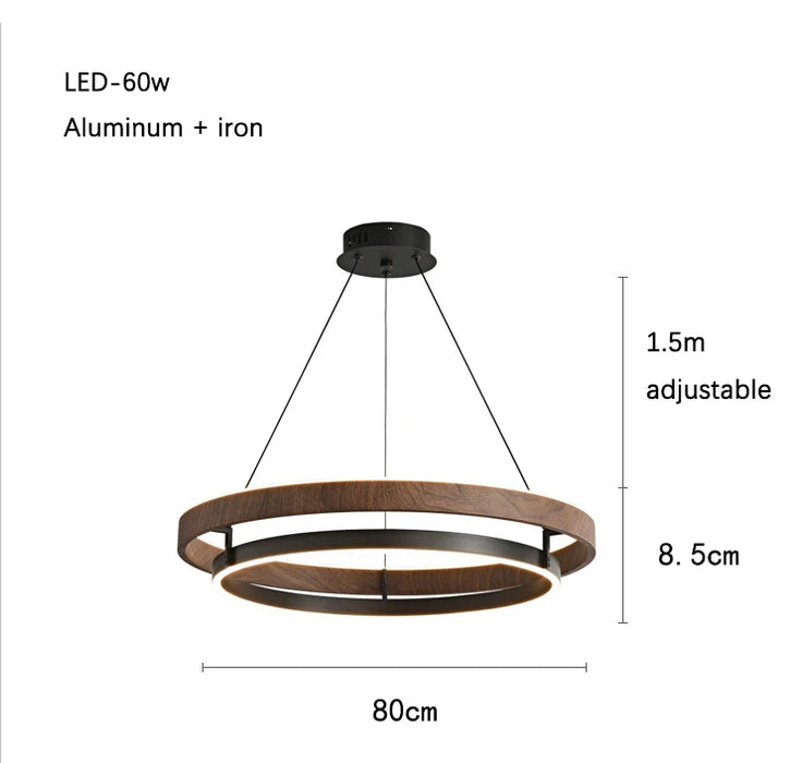 Modern Metal Pendant Light – Sleek Hanging Lamp for Home & Dining - Samanta Factory