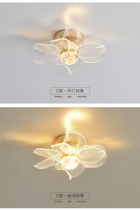 Crystal Pendant Light – Modern Loft Hanging Lamp with Iron & Glass Design - Samanta Factory