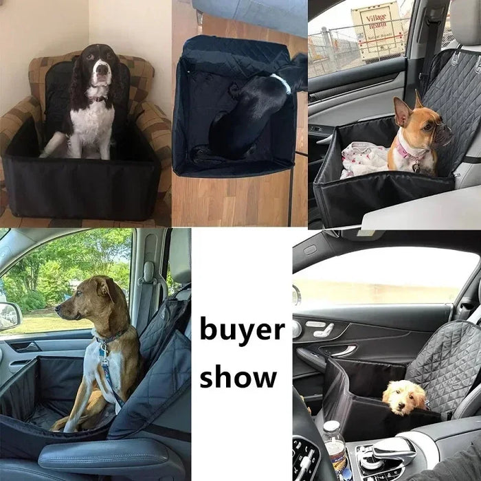 Pet Car Seat Cover Hammock – Waterproof Dog Travel Carrier for Medium Breed - Samanta Factory
