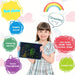 LCD Writing Tablet for Kids – Eye-Protecting Color Screen & Eco-Friendly Reusable Design - Samanta Factory