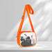 Clear PVC Crossbody Bag for Women – Transparent Square Shoulder Bag for Concerts & Travel - Samanta Factory