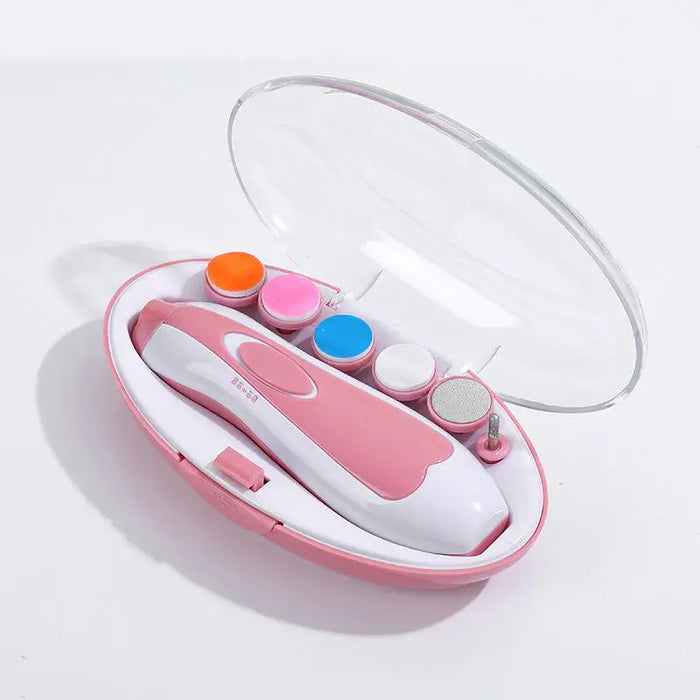 Electric Baby Nail Trimmer – Safe & Gentle Nail Clipper for Newborns and Toddlers - Samanta Factory