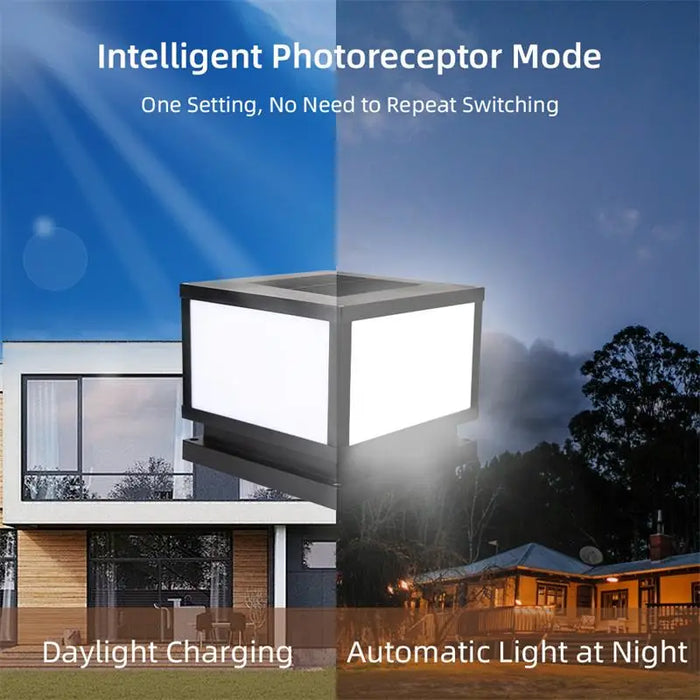 Solar LED Wall Light – Waterproof 4-Color Emergency Outdoor Lamp