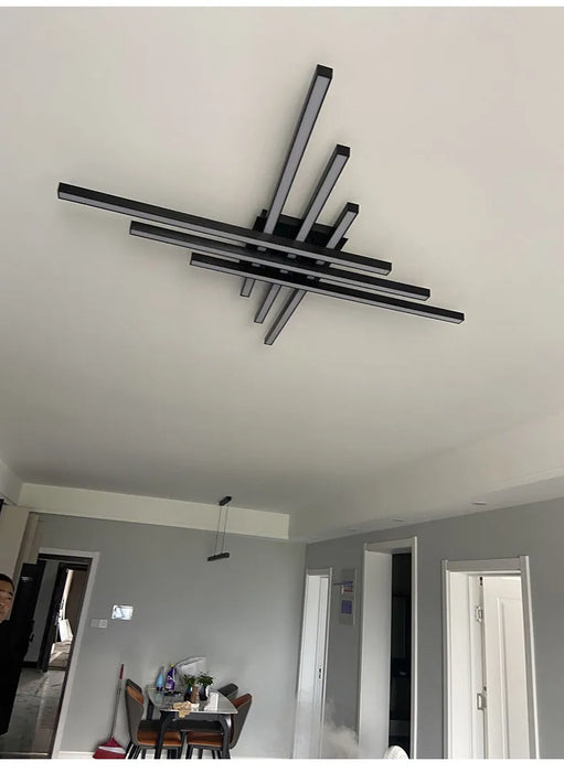 Ceiling Light – Modern Nordic Iron & Acrylic Design with LED Illumination