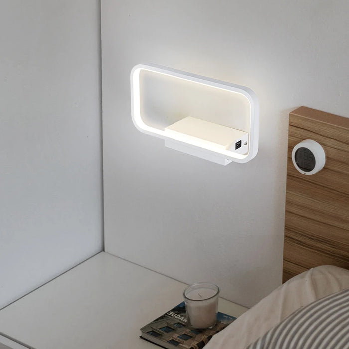 Modern Wall Light – Infinite Dimming LED for Bedroom & Living Room Ambience - Samanta Factory