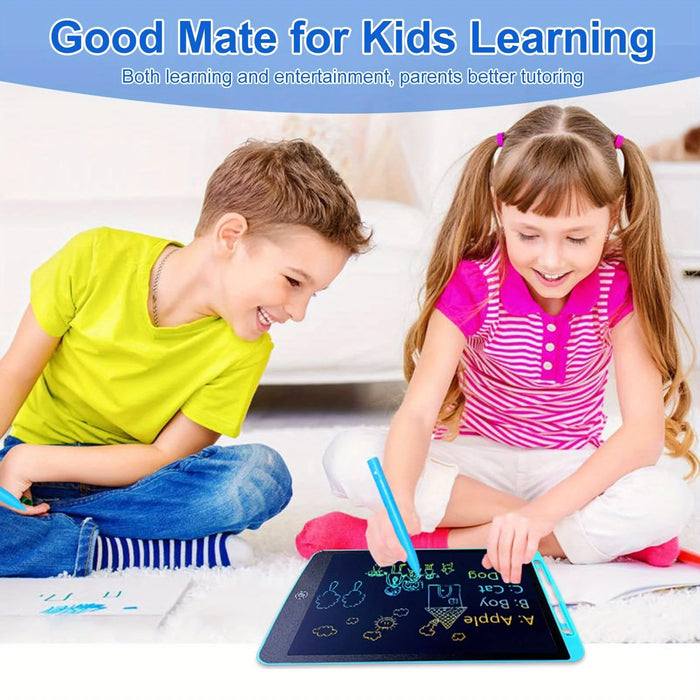 LCD Writing Tablet for Kids – Eye-Protecting Color Screen & Eco-Friendly Reusable Design - Samanta Factory