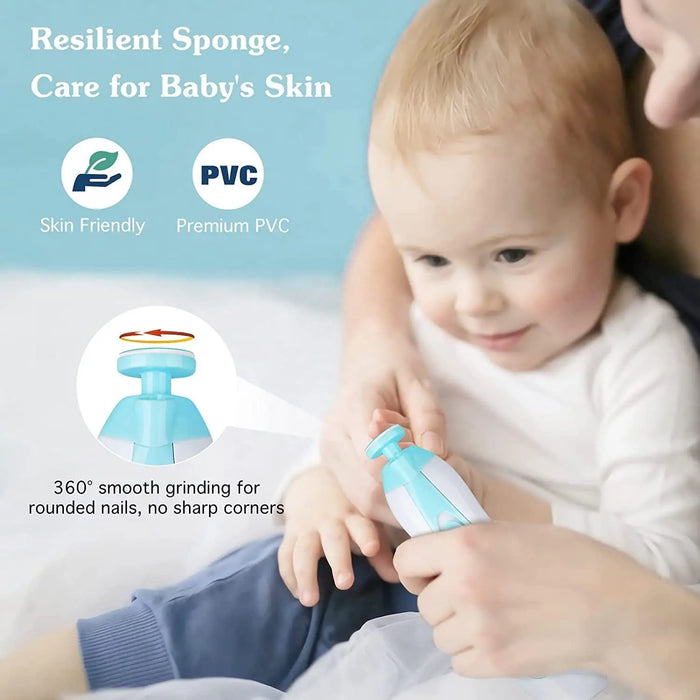 Electric Baby Nail Trimmer – Safe & Gentle Nail Clipper for Newborns and Toddlers - Samanta Factory