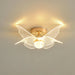 Crystal Pendant Light – Modern Loft Hanging Lamp with Iron & Glass Design - Samanta Factory
