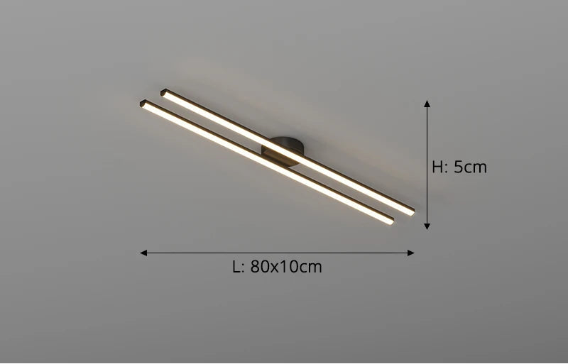 Modern LED Ceiling Light – Adjustable Dimmable Fixture for Kitchen, Bedroom, and Living Spaces