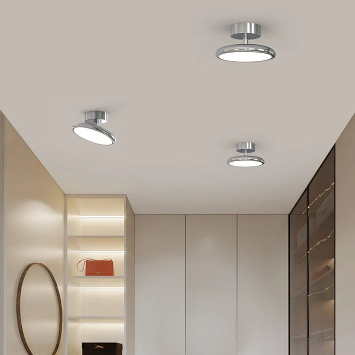 Modern Surface-Mounted Ceiling Light – Remote-Controlled LED Fixture for Bedrooms and Living