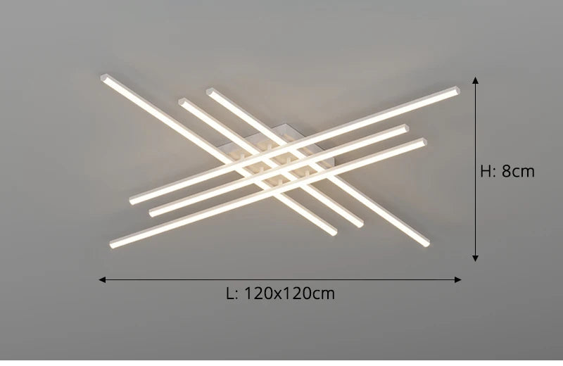 Modern LED Ceiling Light – Adjustable Dimmable Fixture for Kitchen, Bedroom, and Living Spaces