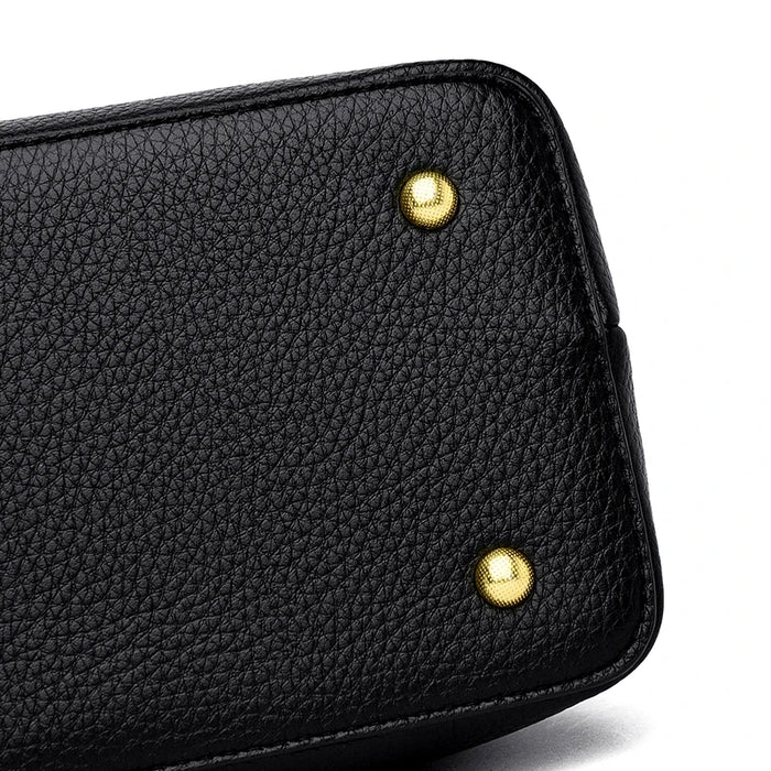 Women’s PU Leather Business Handbag – Saffiano Tote with Adjustable Shoulder Strap - Samanta Factory