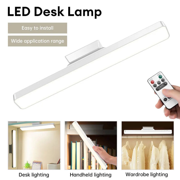 Eye Protection Desk Lamp – Stepless Dimming & 3-Color Touch Control