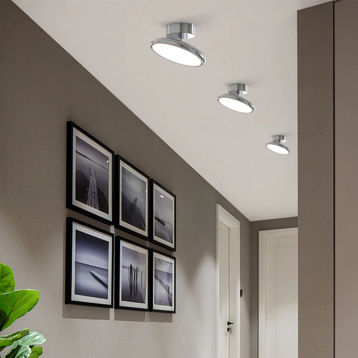 Modern Surface-Mounted Ceiling Light – Remote-Controlled LED Fixture for Bedrooms and Living