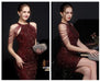 Sequin Mini Dress – Halter Neck & Slim Fit - Samanta Factory