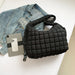 Women’s Puffer Shoulder Bag – Fashion Bubble Tote with Large Capacity - Samanta Factory