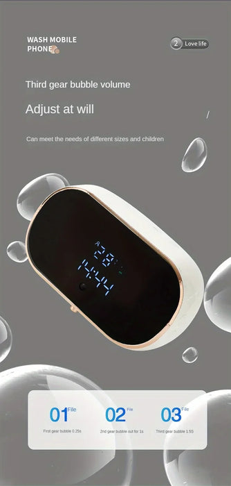 Automatic Foaming Soap Dispenser – Touchless Smart Sensor with USB Rechargeable & Wall Mount Design - Samanta Factory